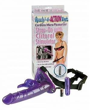 Iat Strap On W/clit Stim