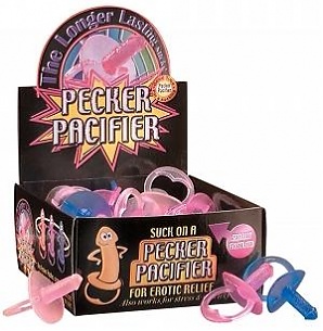 Pecker Pacifier(36 Pc Disp)